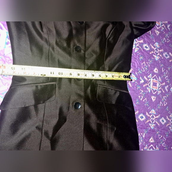 Ann Taylor 3Pc Pants/Long Jacket & Crop Bustier set. - Picture 8 of 16